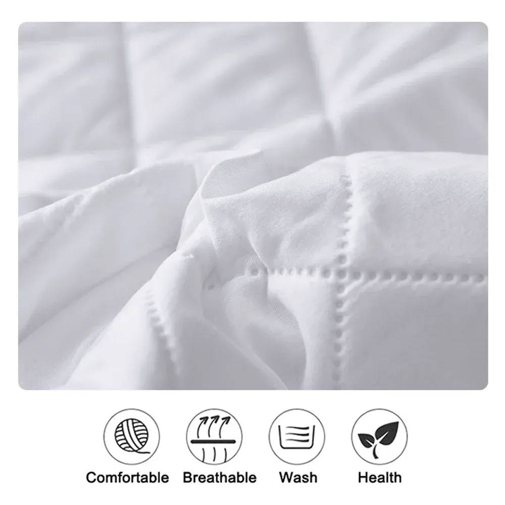 Waterproof Quilted Mattress Protector — Quiet, Breathable & Deep-Fit